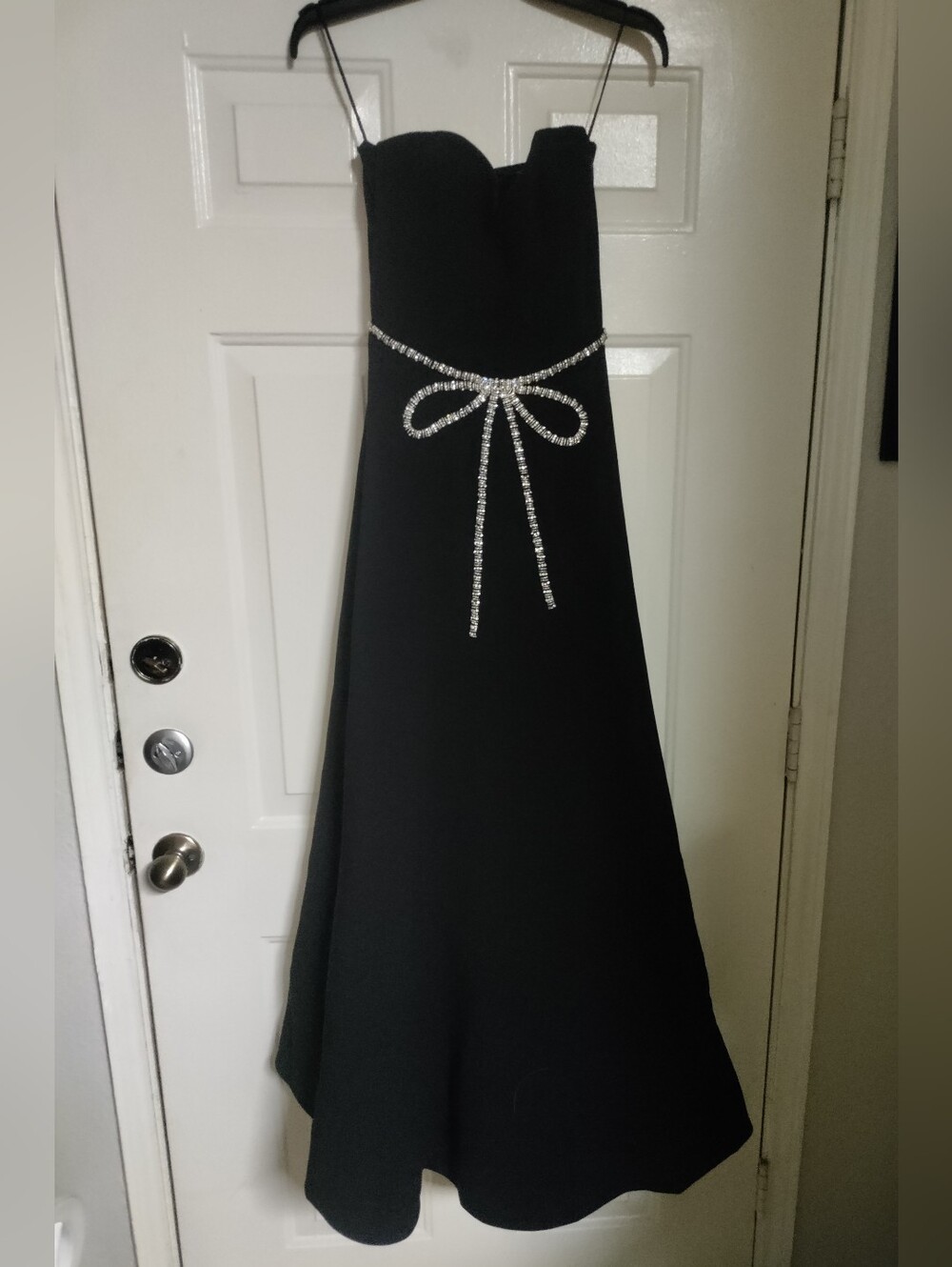 Helsi Grace Strapless Black Gown Size XS